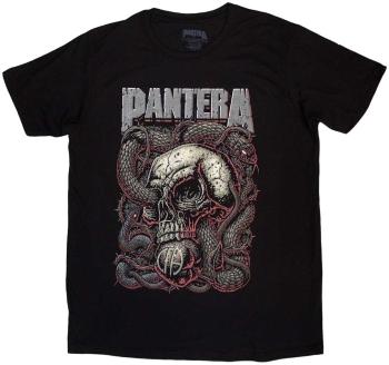 Pantera Tričko Serpent Skull Unisex Black XL