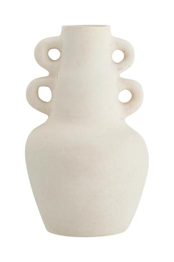 Madam Stoltz fali váza 20 x 11 x 33 cm fehér