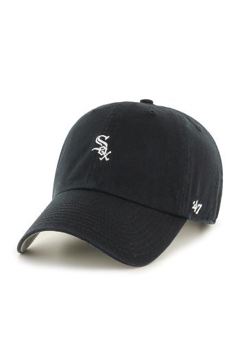 Čepice 47brand Chicago White Sox černá barva, s aplikací