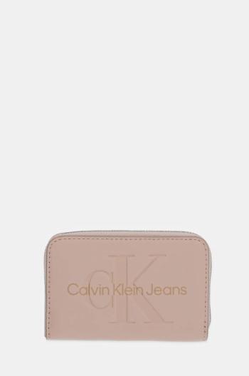 Peněženka Calvin Klein Jeans černá barva, K60K612255