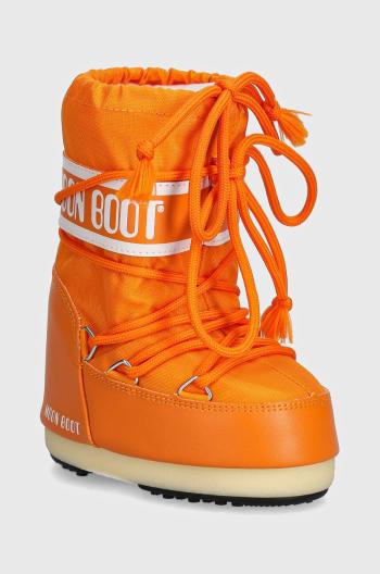 Dětské sněhule Moon Boot ICON NYLON oranžová barva, 80D1400440