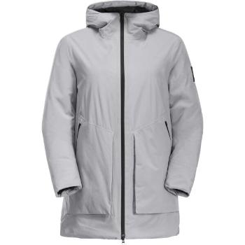 Jack Wolfskin LUISENPLATZ JKT W Dámská parka, bílá, velikost