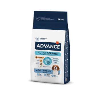12kg Advance Medium Light csirke száraz kutyatáp