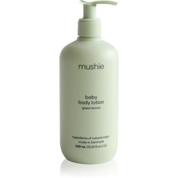 Mushie Organic Baby tělové mléko pro děti Green Lemon 400 ml