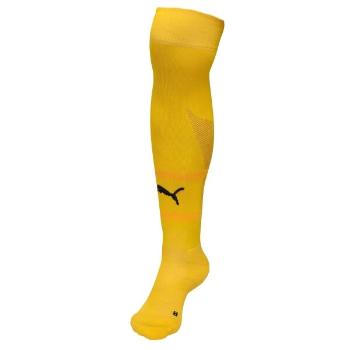 Puma TEAMFINAL SOCKS Pánské fotbalové štulpny, žlutá, velikost