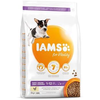 IAMS Dog Puppy Small & Medium Chicken 3 kg (8710255128092)