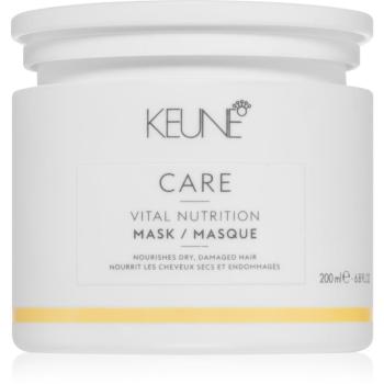 Keune Care Vital Nutrition vyživující a hydratační maska na vlasy s regeneračním účinkem 200 ml