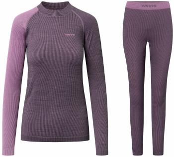 Viking Mounti Lady Set Base Layer Purple M Termoprádlo