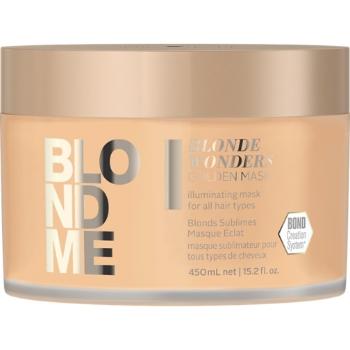 Schwarzkopf Professional Maska se zlatými pigmenty pro blond vlasy Blondme Blonde Wonders (Golden Mask) 450 ml