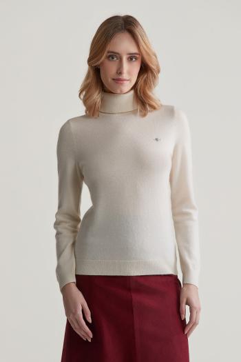 ROLÁK GANT EXTRAFINE LAMBSWOOL ROLLNECK CREAM