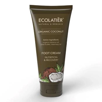 EcoLatier Krém na nohy regeneračný Organic Coconut - 100 ml -Ecolatier