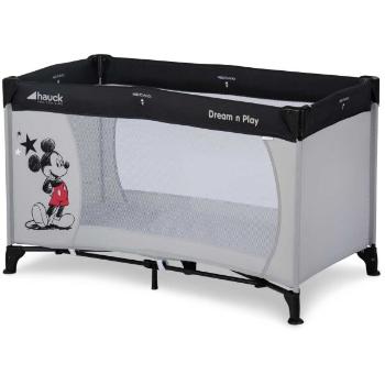 HAUCK DREAM N PLAY MICKEY Cestovní postýlka, šedá, velikost