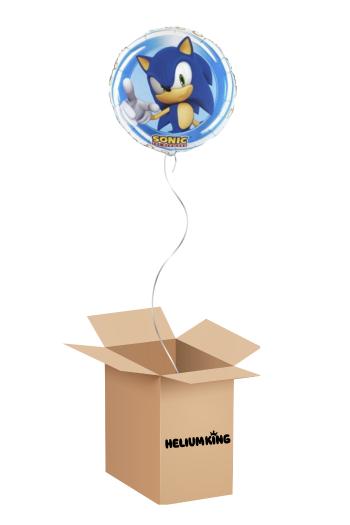 HeliumKing Balónový box - Sonic kruh 45 cm