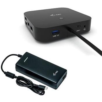 i-tec USB-C Dual Display Docking Station s Power Delivery 100 W + i-tec Universal Charger 112 W (C31DUALDPDOCKPD100W)