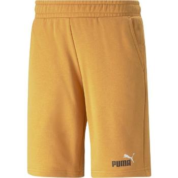 Puma ESSENTIALS+ 2 COL SHORTS Pánské kraťasy, žlutá, velikost