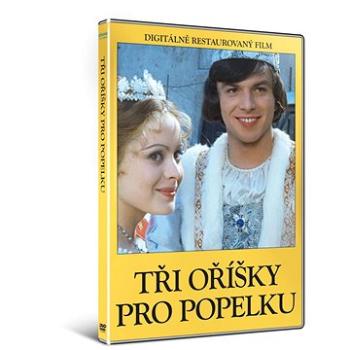 Tři oříšky pro Popelku (DIGITÁLNĚ RESTAUROVANÝ FILM) - DVD (N02520)