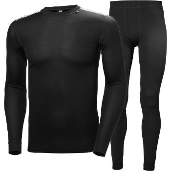 Helly Hansen HH COMFORT LIGHT SET Pánský set termo prádla, černá, velikost