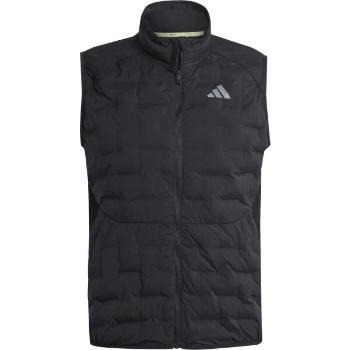 adidas ADIZERO RUNNING PADDED VEST Pánská běžecká vesta, černá, velikost