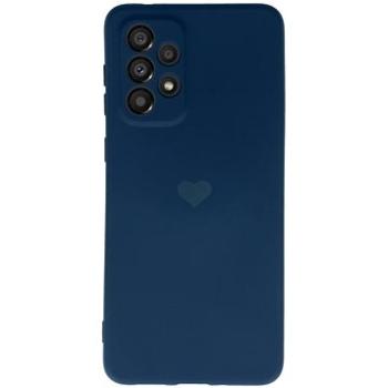 Vennus Valentýnské pouzdro Heart pro Samsung Galaxy A33 5G - tmavě modré (TT4445)