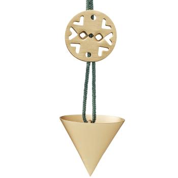 Vánoční dekorace NORDIC ORNAMENT 3,5 cm, kornout, měděná, nerezová ocel, Stelton