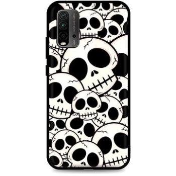 TopQ LUXURY Xiaomi Redmi 9T pevný Skulls 65353 (Sun-65353)