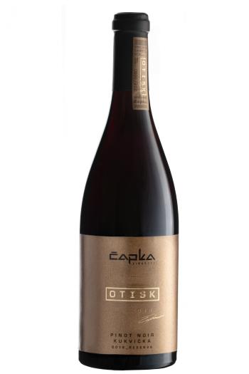 Čapka Vinařství Čapka Pinot Noir OTISK 2020 Kukvička 13% 0,75l