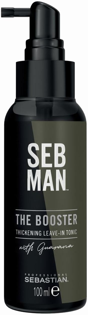 Sebastian Professional Bezoplachové tonikum pro hustotu vlasů SEB MAN The Booster (Thickening Leave-In Tonic) 100 ml