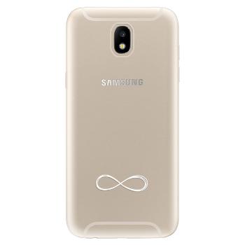 Odolné silikonové pouzdro iSaprio - čiré - Infinity - Samsung Galaxy J5 2017