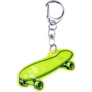 Profilite SKATEBOARD Reflexní klíčenka, reflexní neon, velikost