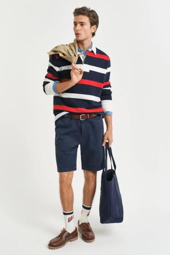 ŠORTKY GANT REG SUNFADED CHINO SHORTS EVENING BLUE