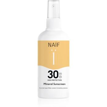 Naif Sun Mineral Sunscreen SPF 30 ochranný sprej na opalování SPF 30 voděodolný 100 ml