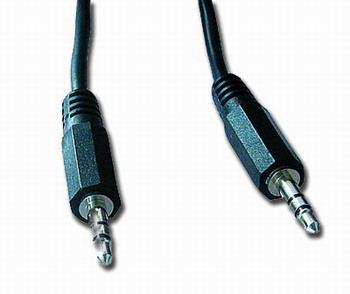 Kabel CABLEXPERT CCA-404-2M přípojný jack 3,5mm M/M, 2m, audio