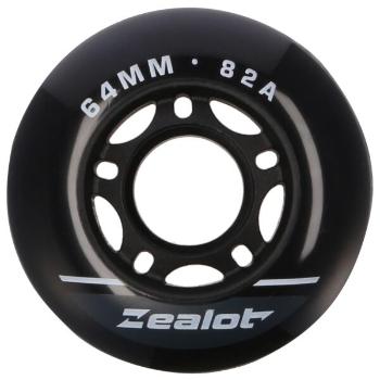 Zealot INLINE WHEELS 4 PACK 64-82A Sada in-line koleček, černá, velikost