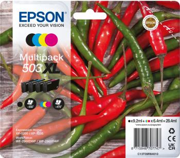 Epson 503XL T09R640 C13T09R64010 barevná (CMYK) sada originální cartridge