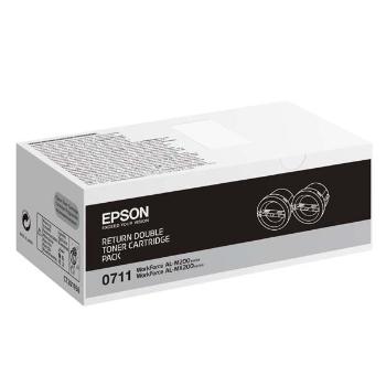 EPSON C13S050711 - originální toner, černý, 2x2500