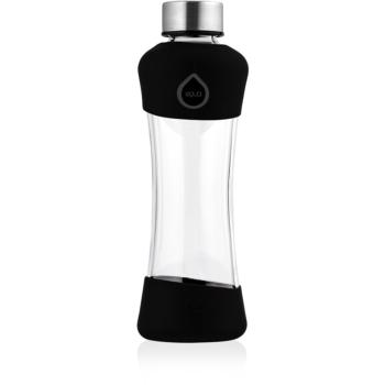 Equa Active skleněná láhev na vodu Black 550 ml