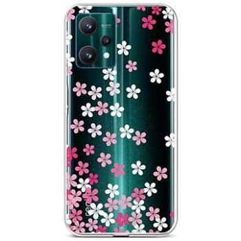 TopQ Kryt Realme 9 Pro silikon Pink Blossom 73158 (Sun-73158)