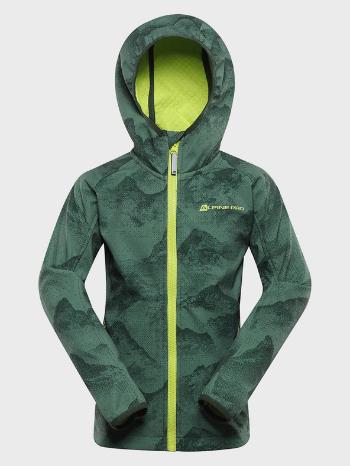 ALPINE PRO Ezoro Bunda dětská Zelená