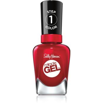 Sally Hansen Miracle Gel™ gelový lak na nehty bez užití UV/LED lampy odstín 680 Rhapsody Red 14,7 ml