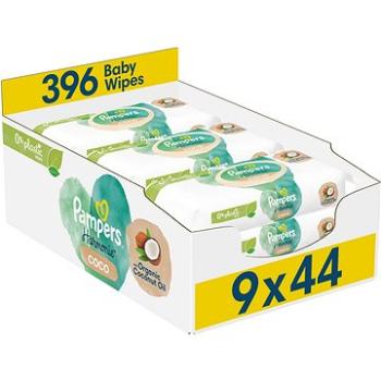 PAMPERS Harmonie Coconut Plastic Free 396 ks (9× 44 ks) (8006540810347)