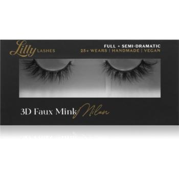 Lilly Lashes 3D Faux Mink umělé řasy typ Milan 1 pár