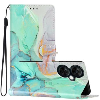 ART Peňaženkový kryt pre OnePlus Nord CE 3 Lite 5G GREEN MARBLE