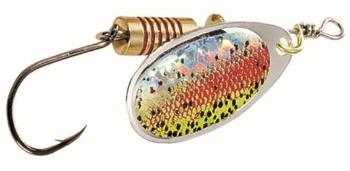 Dam třpytka effzett spinner with single hooks sinking rainbow trout - velikost 2 hmotnost 4 g