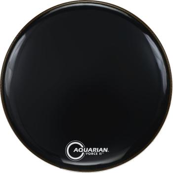 Aquarian FR22BK Force II 22" Black Rezonanční blána na buben