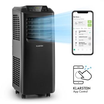 Klarstein Pure Blizzard Smart 7k, mobilní klimatizace, 7000 BTU/2,1 kW, energetická třída A, dálkový ovladač