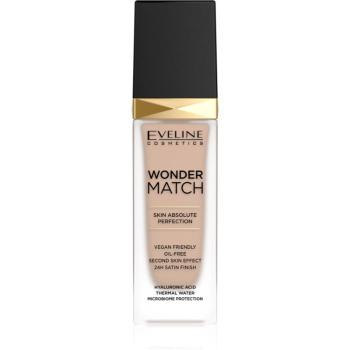 Eveline Cosmetics Wonder Match dlouhotrvající tekutý make-up s kyselinou hyaluronovou odstín 12 Light Natural 30 ml