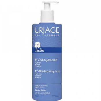 Uriage Hydratační mléko na tělo a obličej pro děti od narození Bébé (Moisturizing Milk) 500 ml