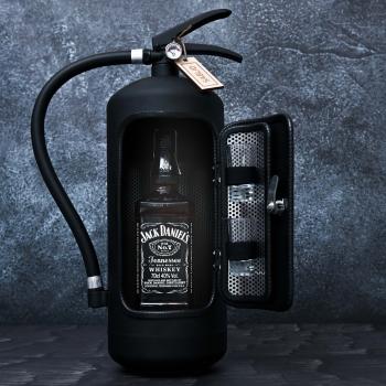 Dárkový hasičák Jack Daniel´s no.7 (Barva hasičáku: Černá)