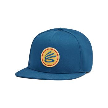 UNDER ARMOUR M Curry Flatbrim Snapback-BLU UNI