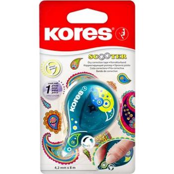 KORES SCOOTER barevný Paisley 8 m x 4,2 mm (84931)